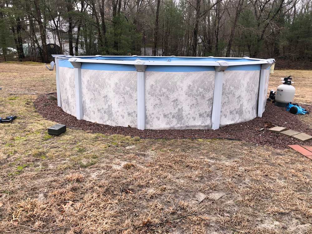 Pool Before